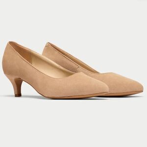 Calla Ava Taupe Suede Pumps 40.5/10